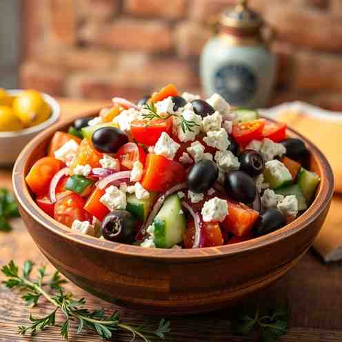 Village Greek Salad Recipe
